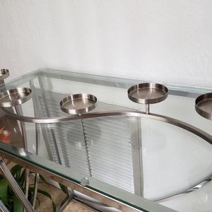 Crate and Barrel 5 tier candle holder